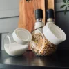 VIAMAJA Opbevaringsglas 700ml - Hvid låg Discount