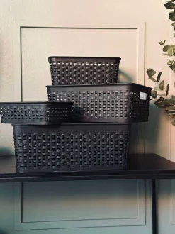 VIAMAJA Opbevaringskasse Mille Black - Small Discount