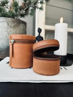VIAMAJA Organiser Leather - Small cognac Best