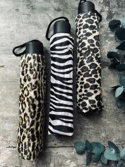 VIAMAJA Paraply - Gylden leopard Sale