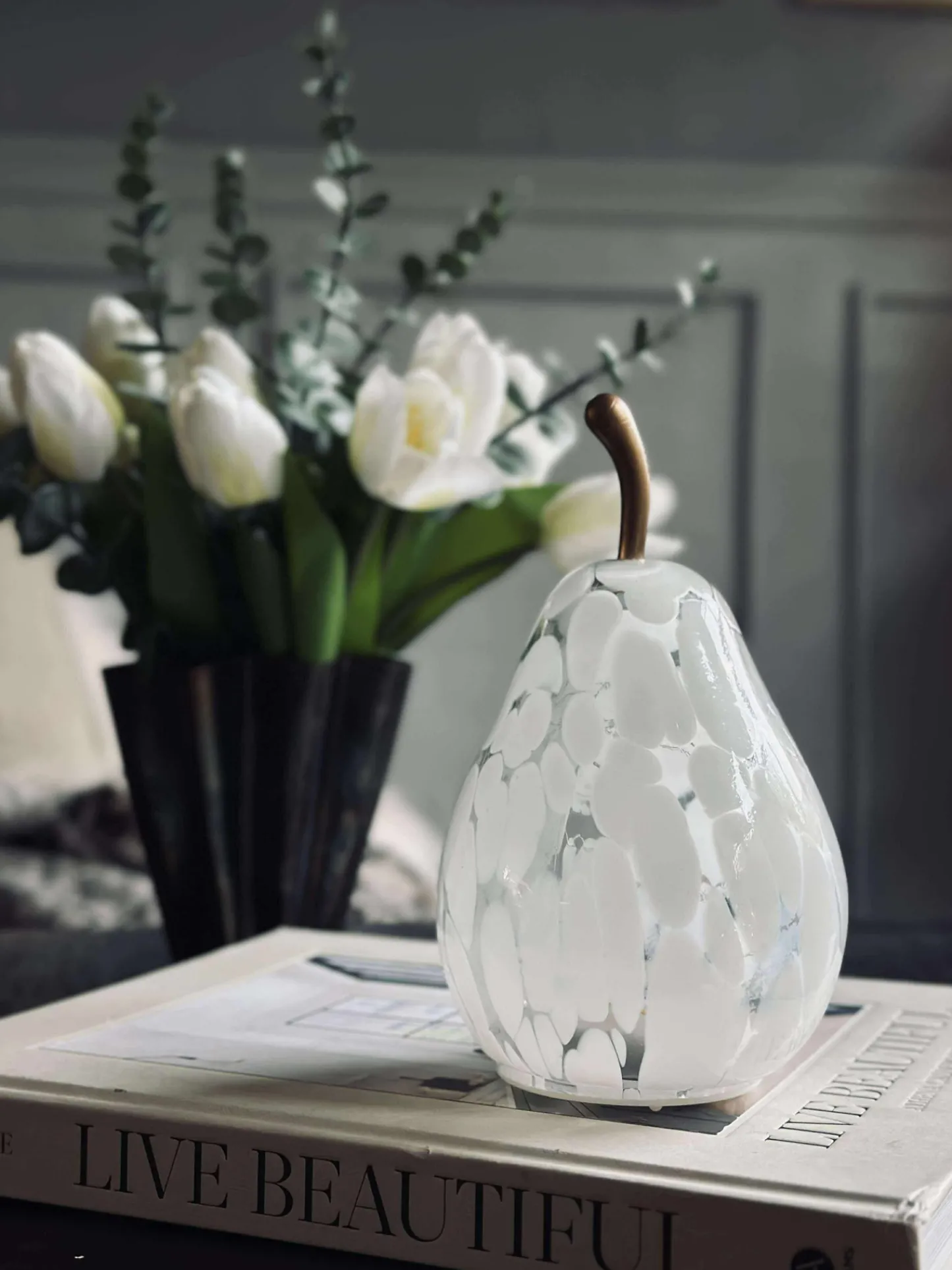 VIAMAJA Pære med lys - Hvid Clearance