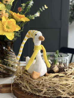 VIAMAJA Påskeand med hue - flere størrelser New