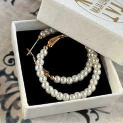 VIAMAJA Øreringe Coco 25mm Sale
