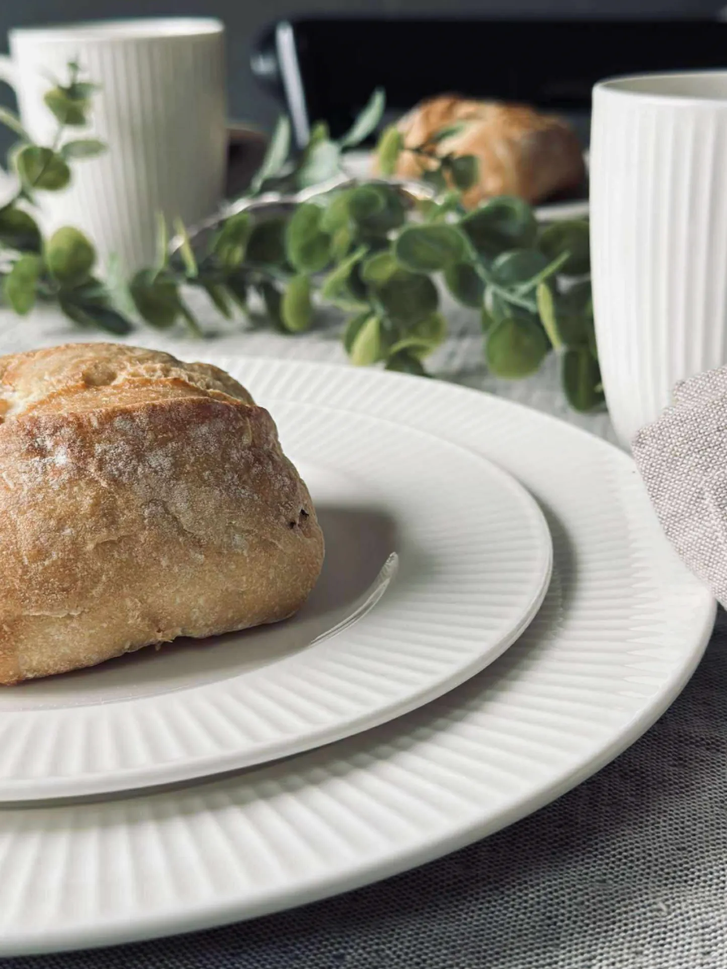 VIAMAJA Riflet porcelæn til 4 personer - 16 dele Discount