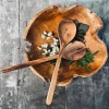 VIAMAJA Salatbestik i olieret akacia træ New