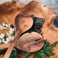 VIAMAJA Salatbestik i olieret akacia træ New