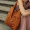 VIAMAJA Shopper – Cognac Hot