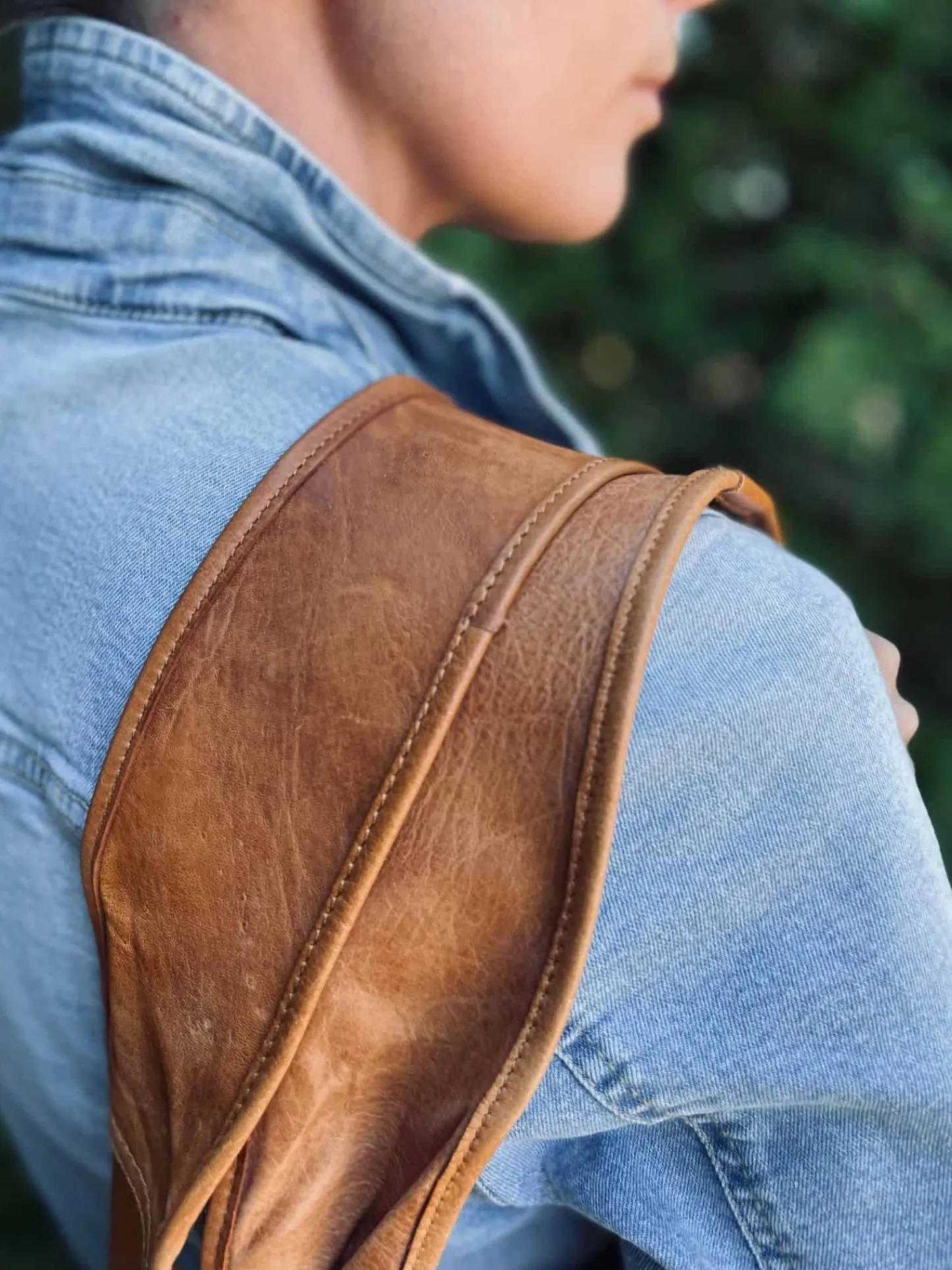 VIAMAJA Shopper – Cognac Hot