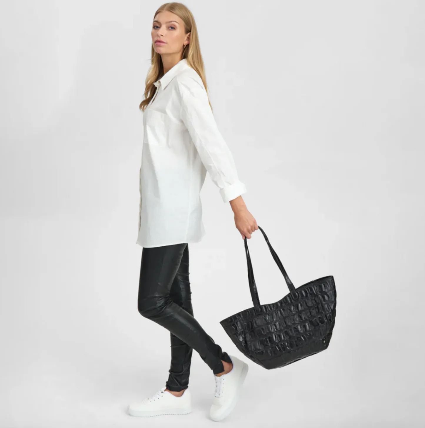 VIAMAJA Shopper Croco deluxe Discount