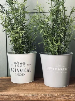 VIAMAJA Skjuler til blomster - Hvid Clearance