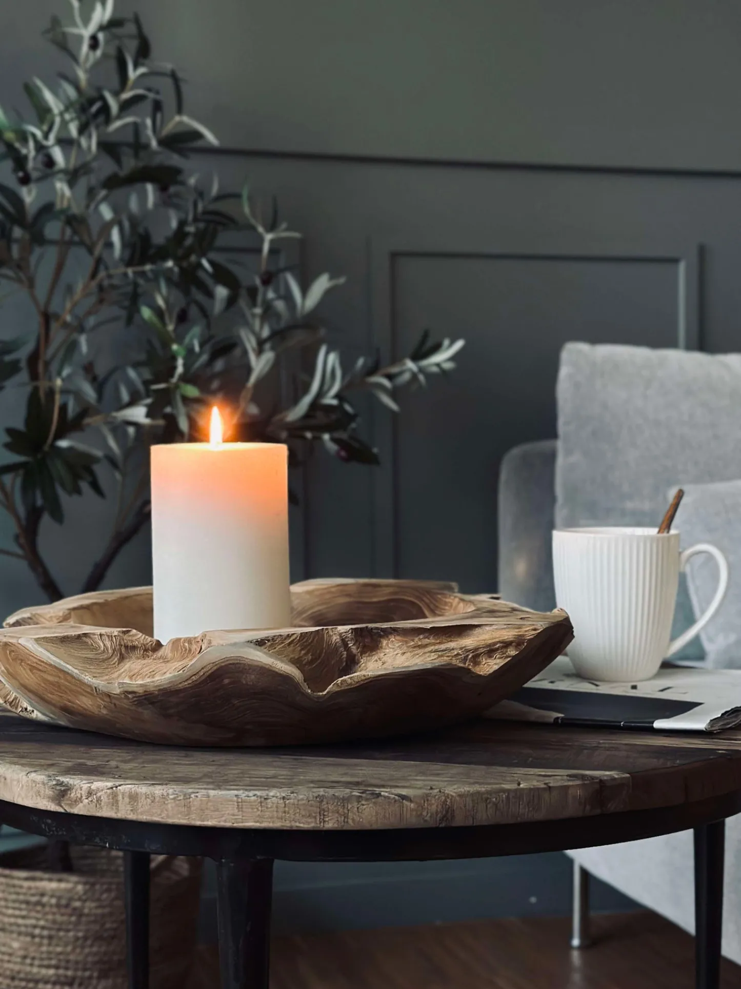 VIAMAJA Skål af teakrod – Large Best