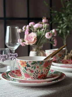 VIAMAJA Skål flower melamin Outlet