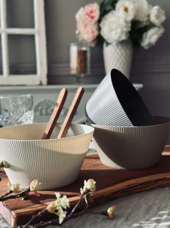 VIAMAJA Skål Norma 20cm - Mocca Discount