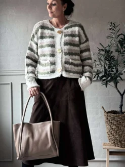 VIAMAJA Skuldertaske Taupe Sale