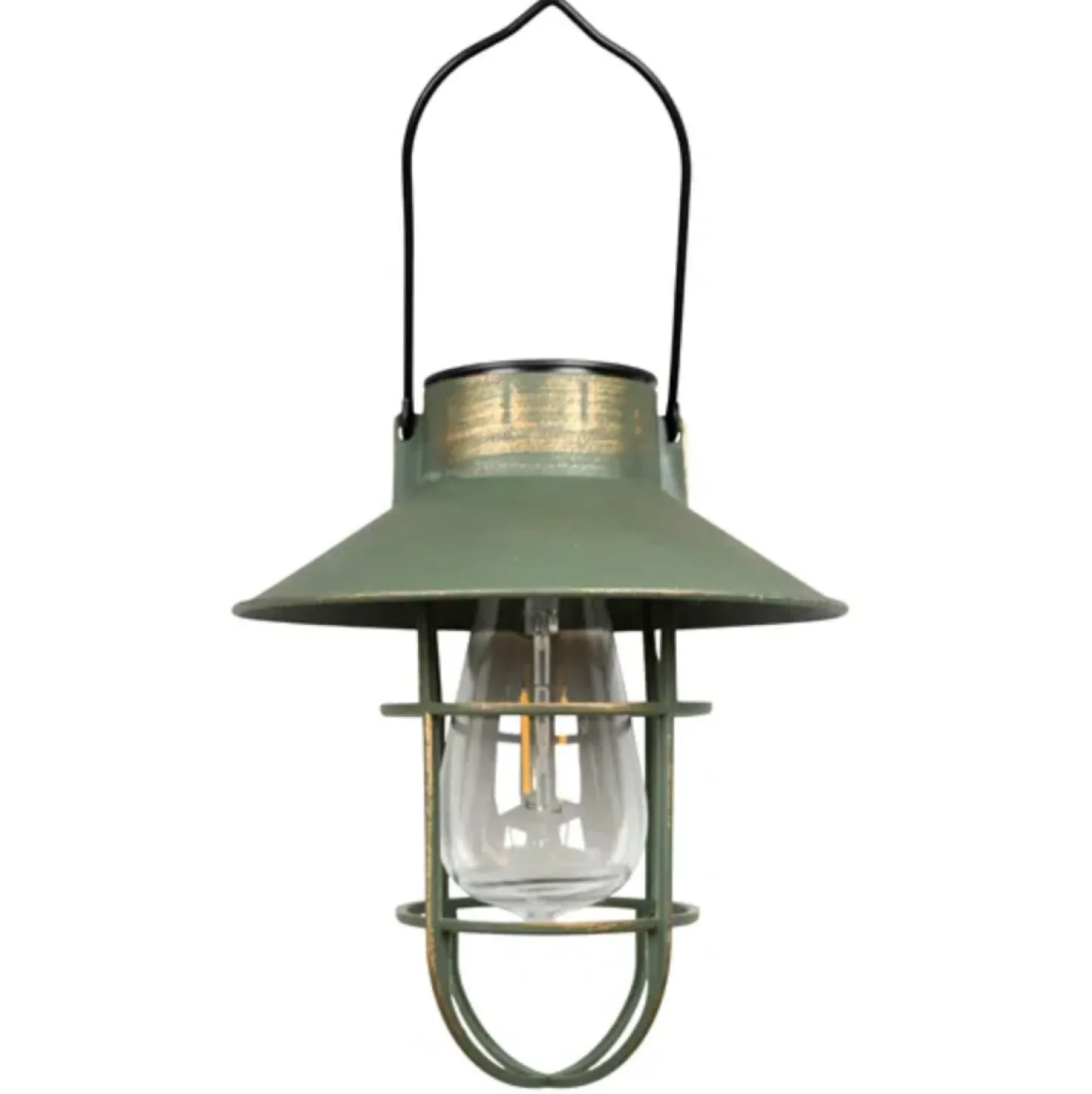 VIAMAJA Solar lampe med ophæng - Grøn / guld New