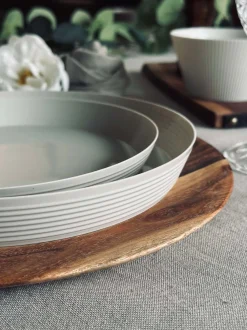 VIAMAJA Tallerken Norma 24cm - Beige 2 stk. Sale