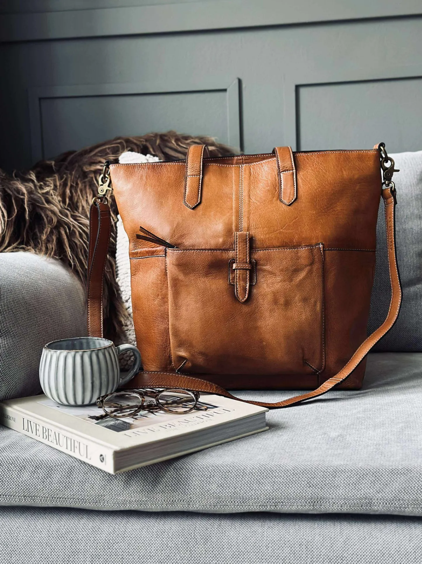 VIAMAJA Taske Layla Cognac Outlet