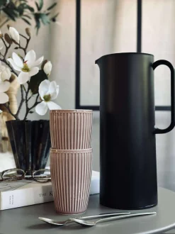 VIAMAJA Termokande med trykknap funktion - 1 liter