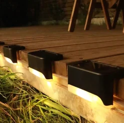 VIAMAJA Trappelys med solar - 4 stk. Best